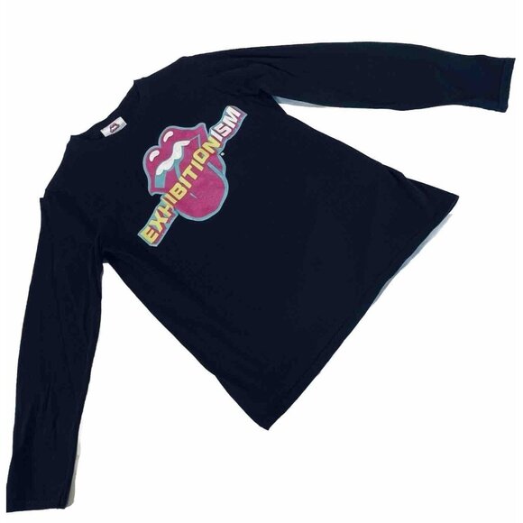 Rolling Stones Exhibitionism Tour London Saatchi Adult T-Shirt Medium Black 2016 - Picture 2 of 6